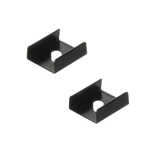 Riex EO10 spona k LED profilu, čierna - F004484