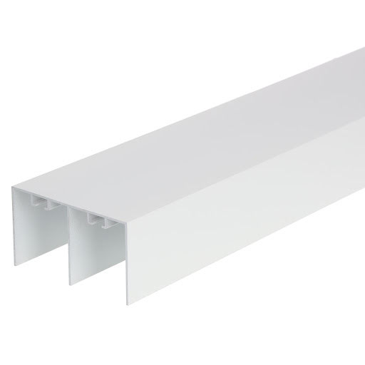 Riex VR30/VR31 horné vedenie s drážkou 2900 mm, matná biela - F007801