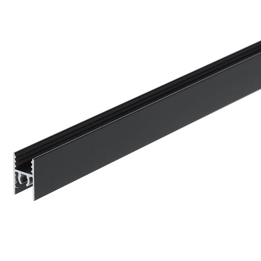 Riex VR30 horný rámový profil (10 mm), 2900 mm, matná čierna - F007857