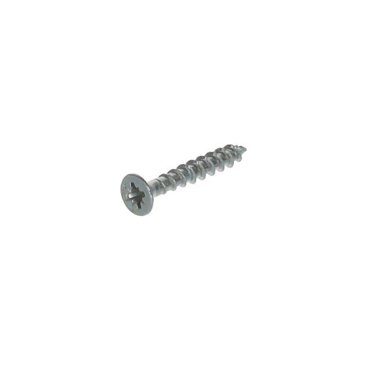 Spax Skrutka do drevotriesky 3,0x25 mm, PZ1, zapustená hlava, biely zinok (1000 ks balenie) - F009819