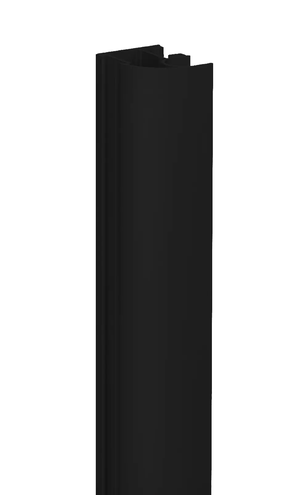 Profil TOKYO 2 YELLOW, čierny lak RAL 9005, 2,7 m, mat - AS-SAL-CZM-PT2