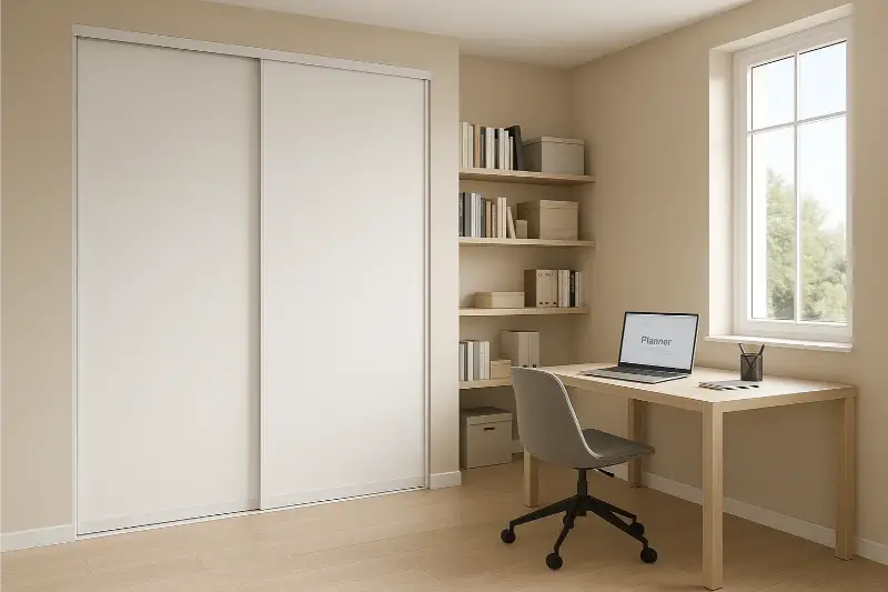 Moderné posuvné dvere ComfyDoor s hliníkovým profilom YELLOW